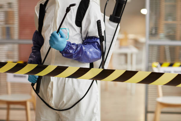 Professional Biohazard technician working in Reading, MI
